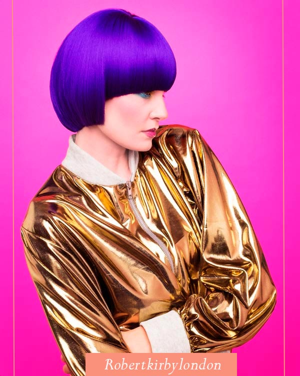 Yana Kozyr in Le Pop luxury hair collection by Robert Kirby London Salons